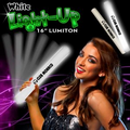 White 16" Foam Baton / Lumitons